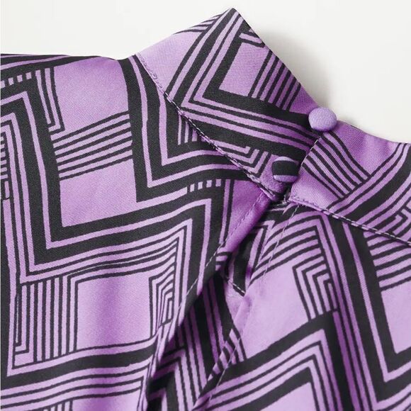 Mango Co-Ord Modest Set Geometric Print - Picture 4 of 7